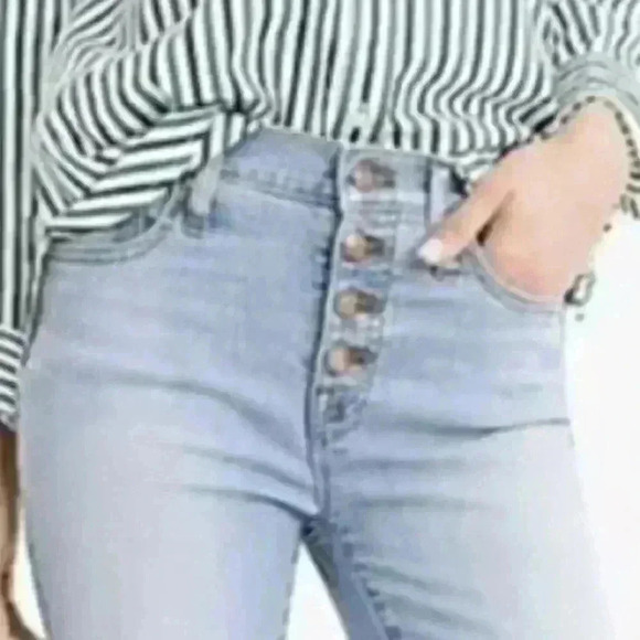 🆕J. Crew 9” High-Rise  Toothpick Jeans - Picture 4 of 13